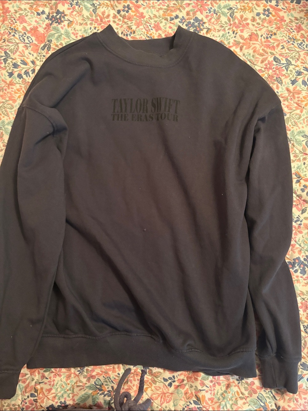Taylor Swift The Eras Tour Blue Crewneck Sweatshirt